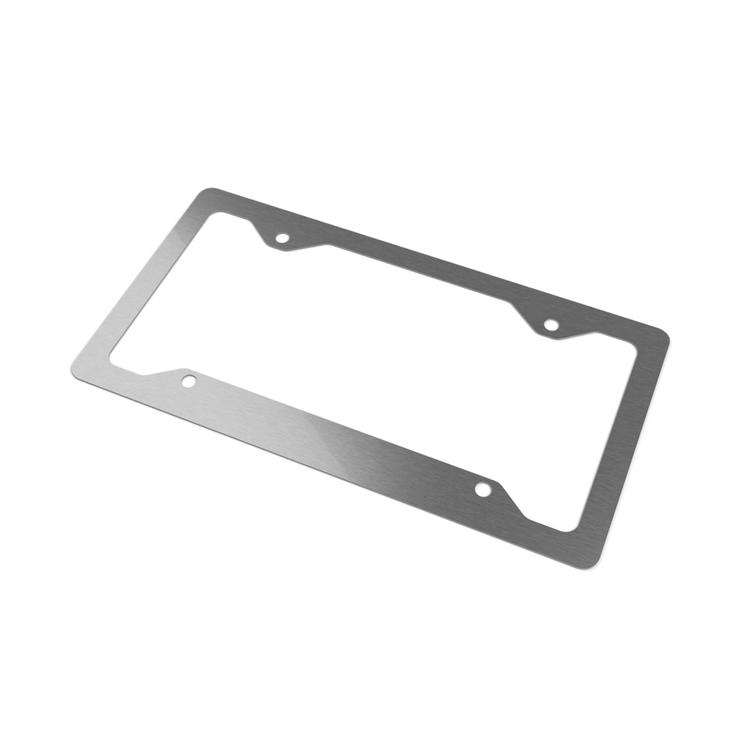 Pink Goth Kawaii Metal License Plate Frame