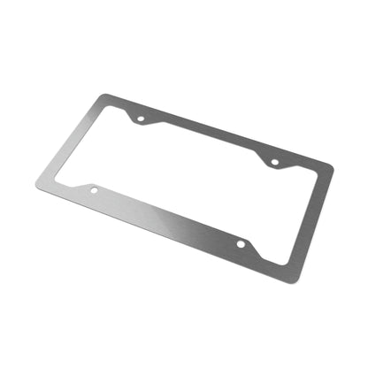 Demon Fire Flames Rengokus Check Metal License Plate Frame