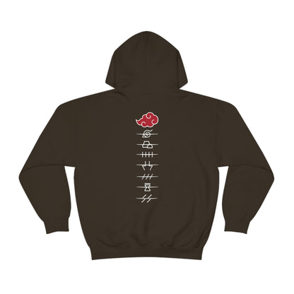 Red Cloud Front and back Japanese Hoodies Akatski Cloud Symbol Women Men Hoodie