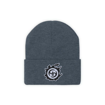 FF XIV SAM Job Icon Embroidered Beanie Embroiderry
