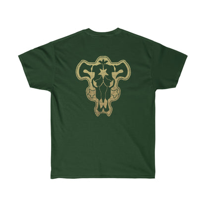 Black Bulls front and back shirt Squad Emblem t-shirt Black Clovers Sweatshirt Yami Asta Magic Knights