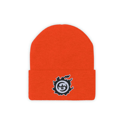 FF XIV SAM Job Icon Embroidered Beanie Embroiderry