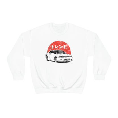 Japanese JDM Car sweatshirt Anime Initial Mazda RX7 Streetwear Pullover sweater