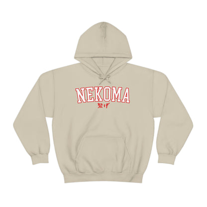Haikyuus Nekomas Hoodie Kenmas cosplay Sweatshirt Anime Red Black slogan Cat
