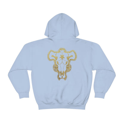 Black Bulls Squad Emblem Hoodie Clovers Sweatshirt Yamis Astas Magic Knights Team Anime Manga shirt Cosplay Otaku xl hoodies