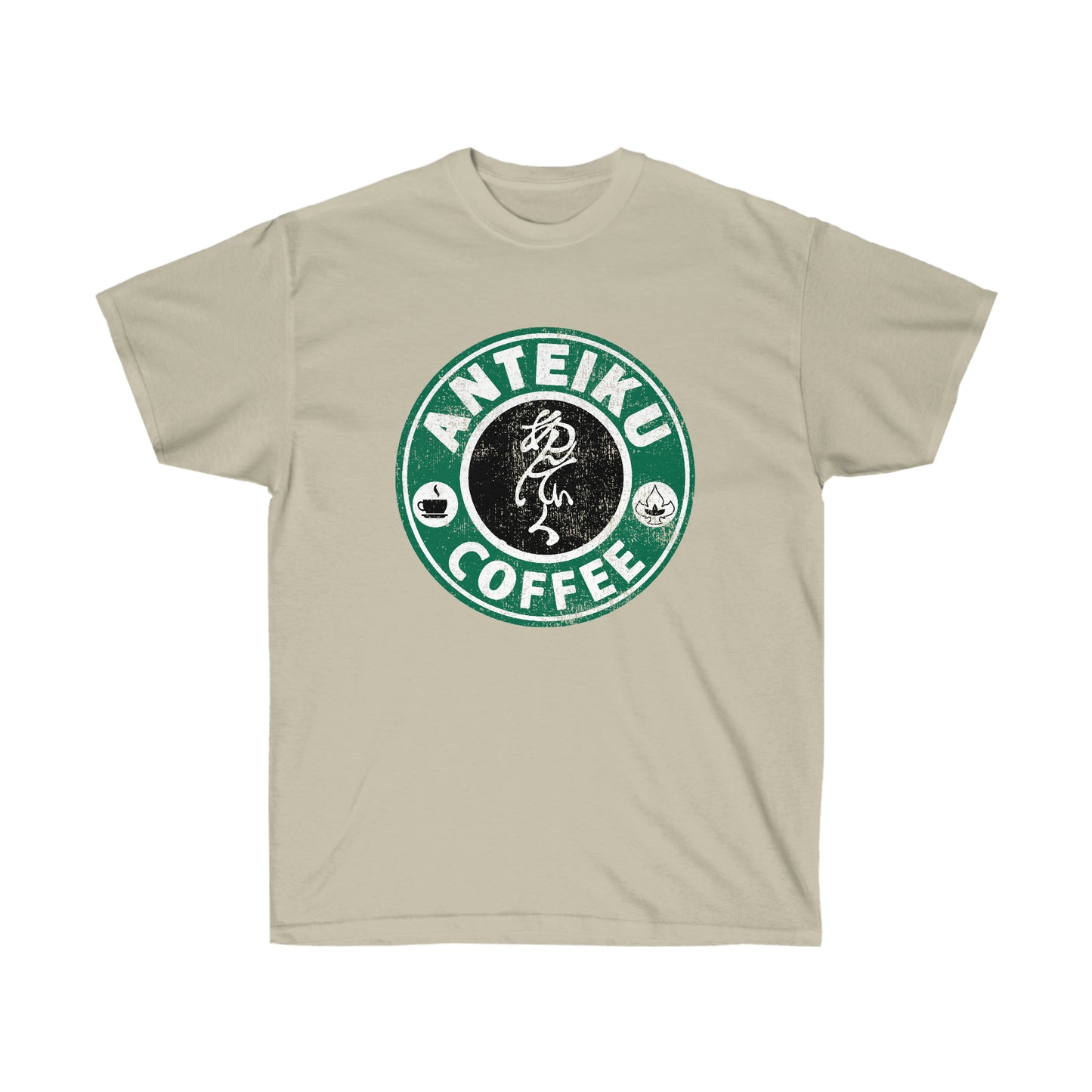 Anteiku Coffee Tokyo Goul Green Star t-Shirt Anteiku Cafe