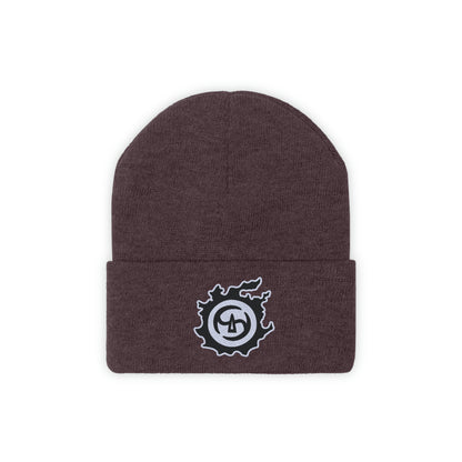 FF XIV SAM Job Icon Embroidered Beanie Embroiderry
