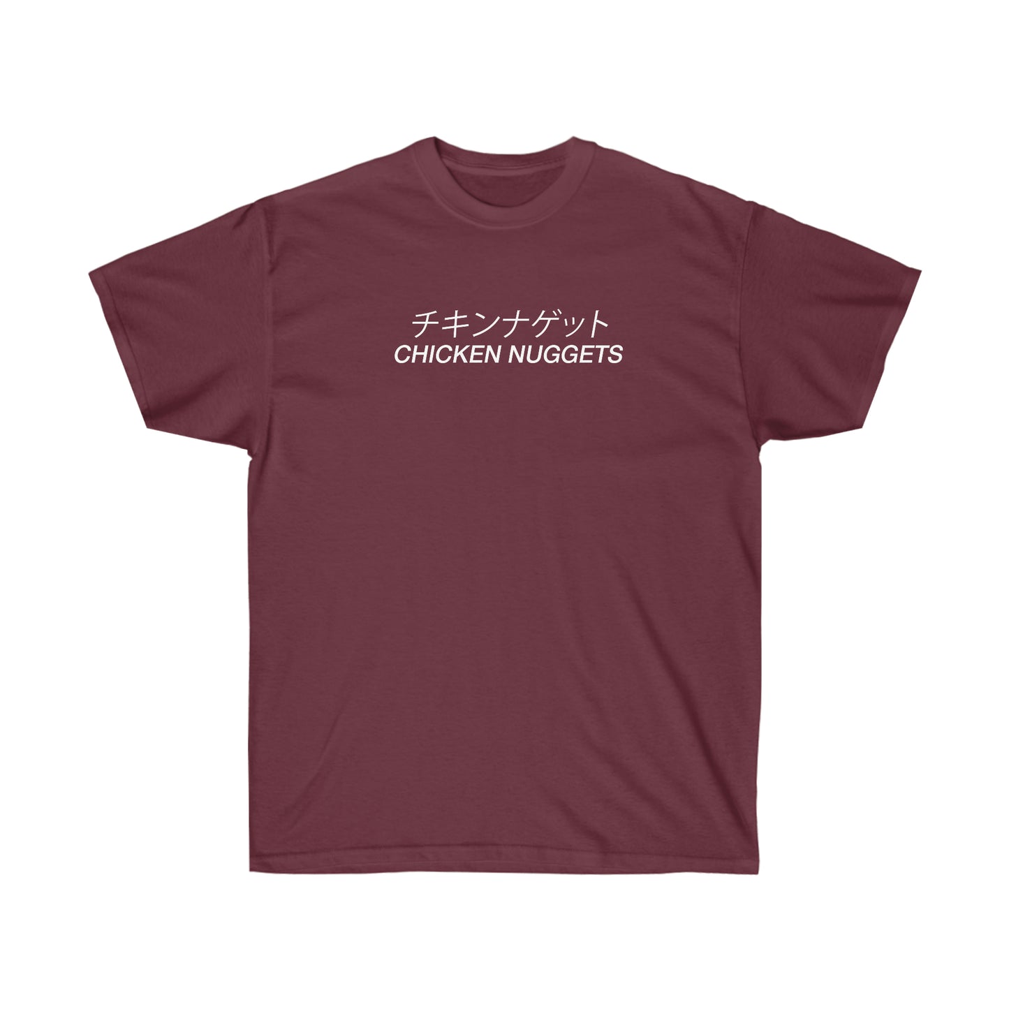 Chicken nuggets japanese shirt Minimalist Street Wear Tee for Men and Women Gift and Souvenir of Japan