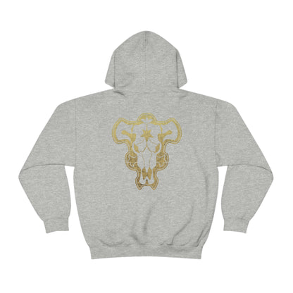 Black Bulls Squad Emblem Hoodie Clovers Sweatshirt Yamis Astas Magic Knights Team Anime Manga shirt Cosplay Otaku xl hoodies