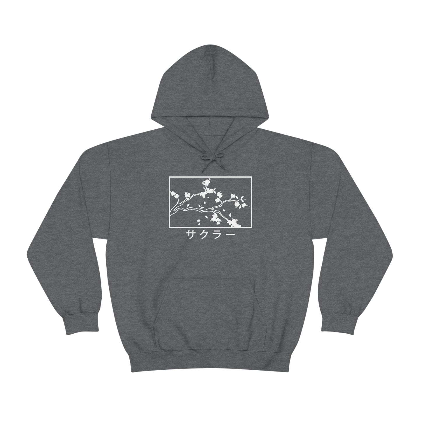 Sakura aesthetic hoodie sweatshirt minimal minimalist Japan Sweater crew neck