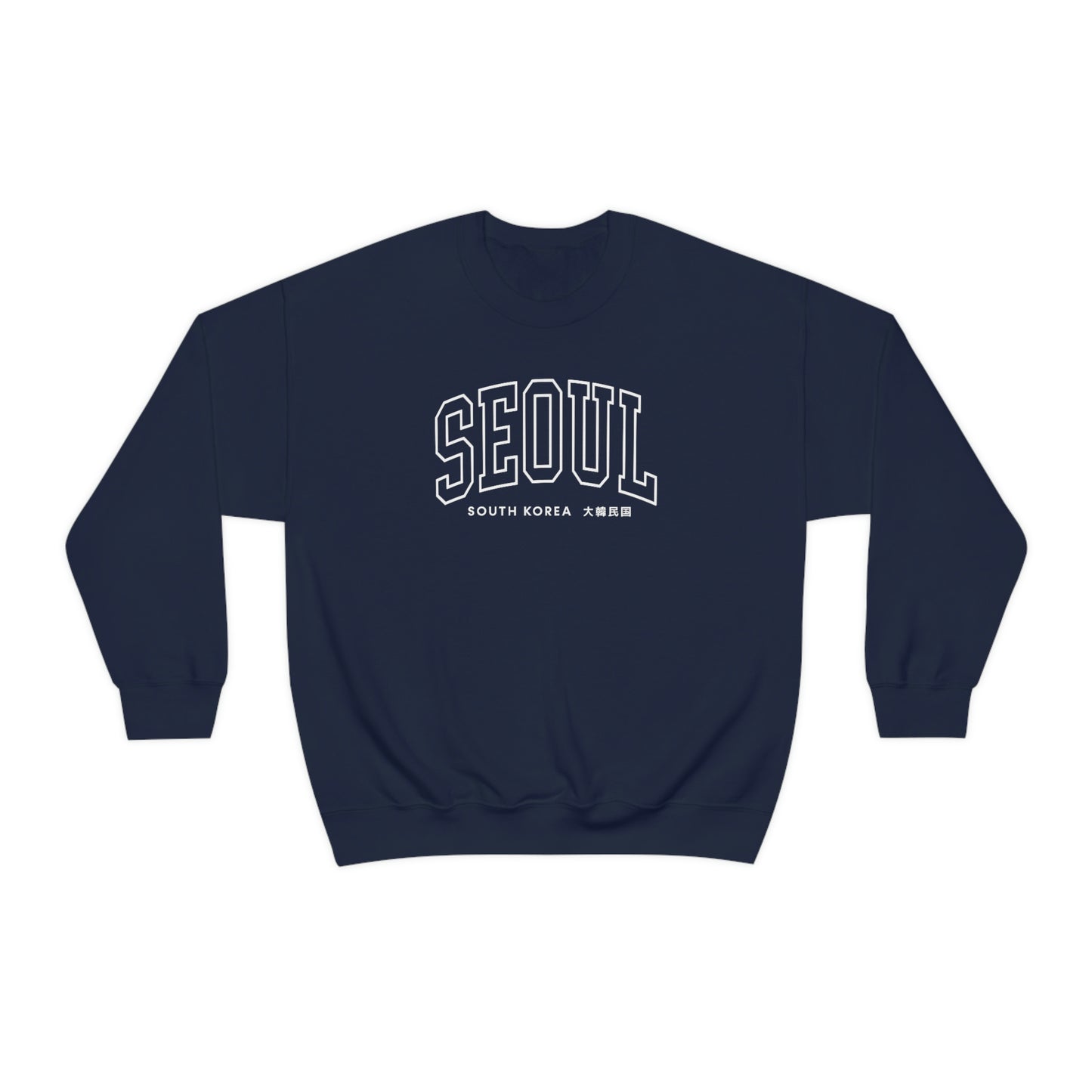 Seoul South Korea sweatshirt Unisex sweater Comfy Loose Fit Streetwear T-shirt K-Drama Multi-fandom K-pop birthday gift jumper