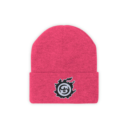 FF XIV SAM Job Icon Embroidered Beanie Embroiderry