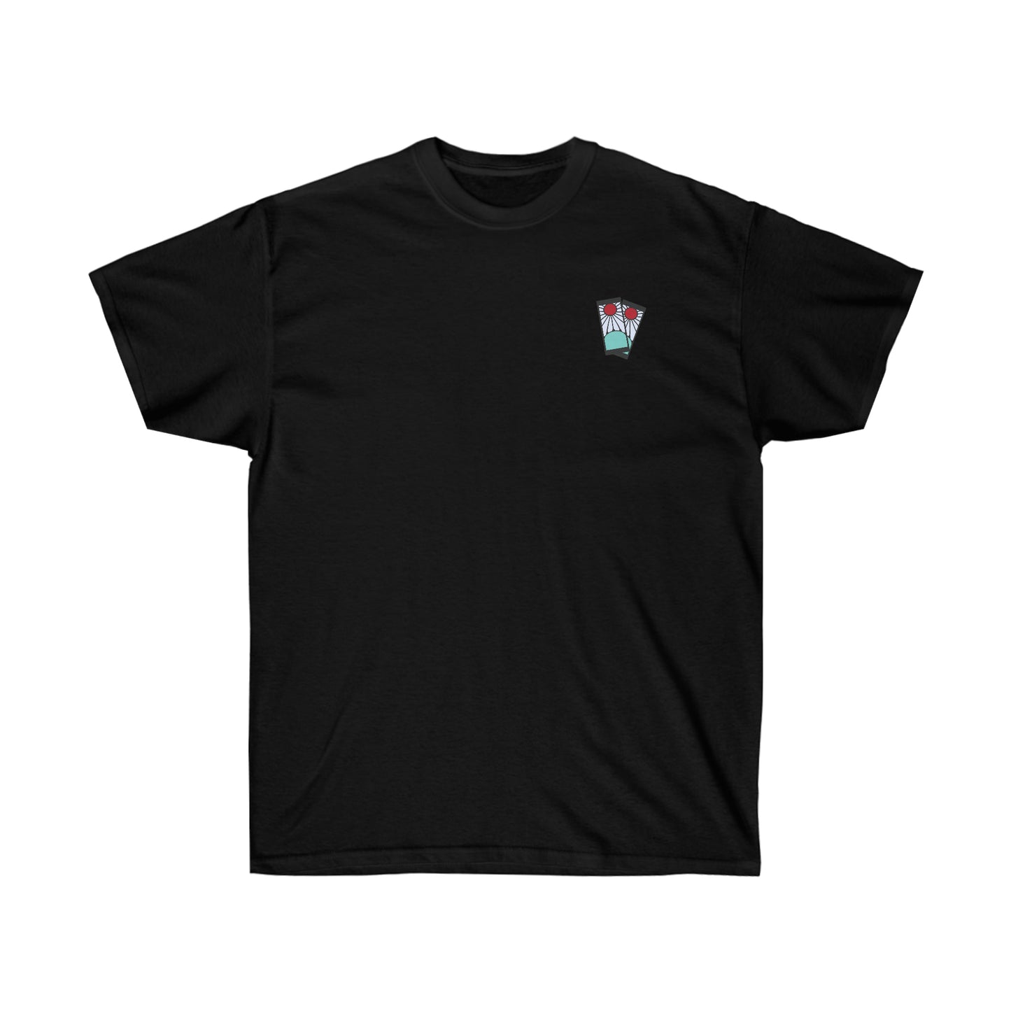 Hana fuda shirt Anime Earrings Vintage t-shirt