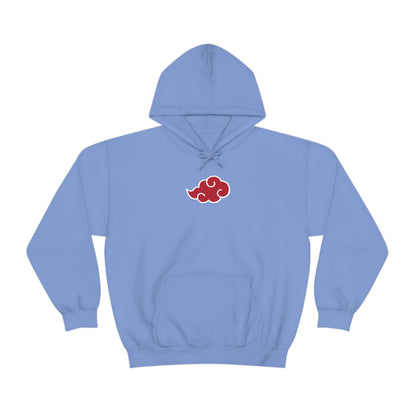 Red Cloud Front and back Japanese Hoodies Akatski Cloud Symbol Women Men Hoodie