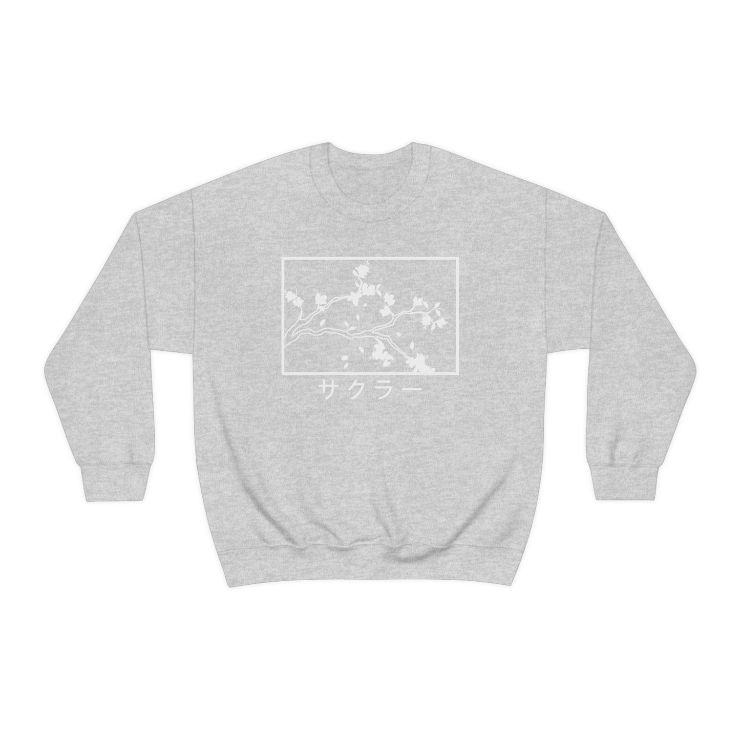 Sakura aesthetic Sweatshirt minimal minimalist Japan Sweater crewneck