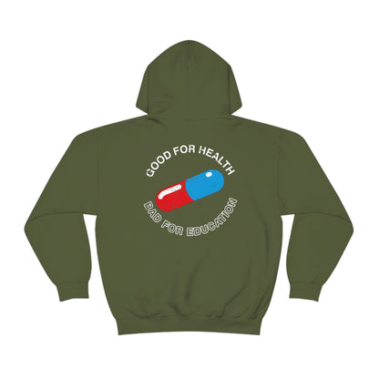 Akiras pill hoodie front back Good for Bad for jacket Hoodie