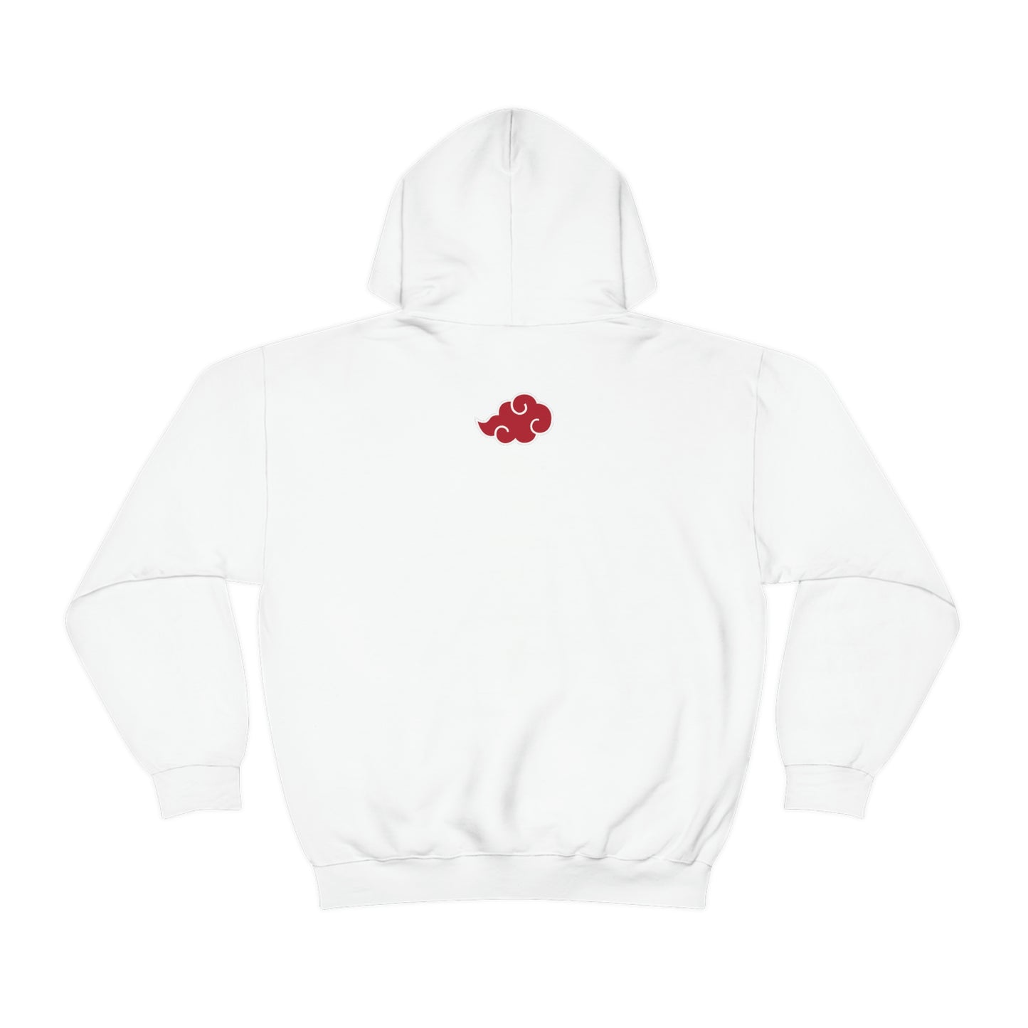 Red Cloud Front and back Japanese Hoodies Akatski Cloud Symbol Women Men Hoodie