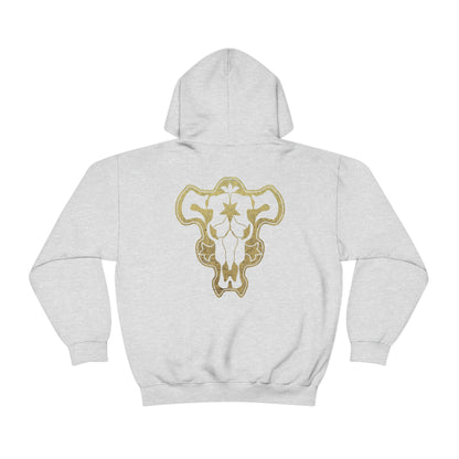 Black Bulls Squad Emblem Hoodie Clovers Sweatshirt Yamis Astas Magic Knights Team Anime Manga shirt Cosplay Otaku xl hoodies