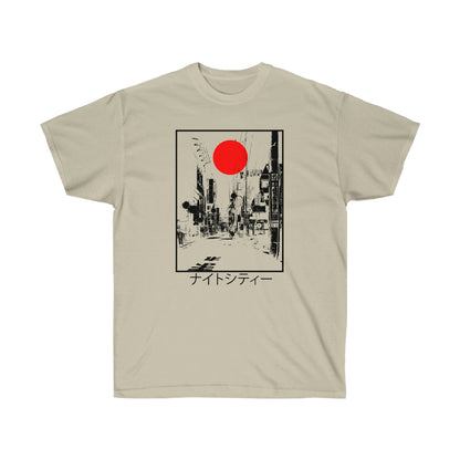 Japanese Street T-Shirt Japanese Aesthetic, vapor wave shirt Pastel Synthwave tee, Japan Street Wear Grunge Clothing Retrofuturism