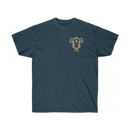 Black Bulls front and back shirt Squad Emblem t-shirt Black Clovers Sweatshirt Yami Asta Magic Knights