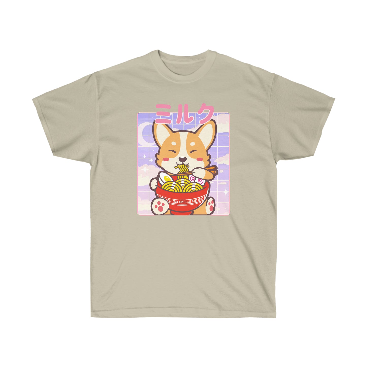 Shiba Inu shirt Ramen Cute Kawaii Boba Tea Cute Chibi Japanese Yume Kawaii Boba Tea Kawaii clothing T-shirt clothing pocket