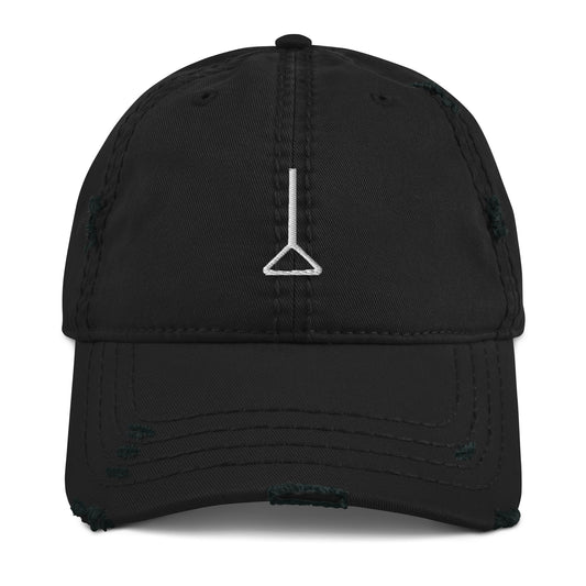 Chainsaws pull CSMs Distressed Dad Hat