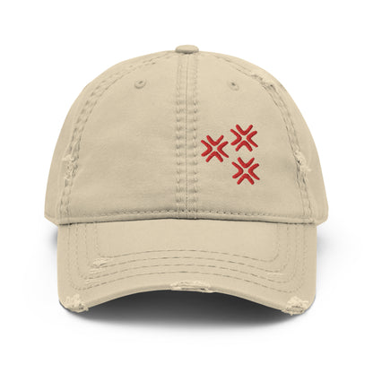Pop vien hat Distressed Dad Hat