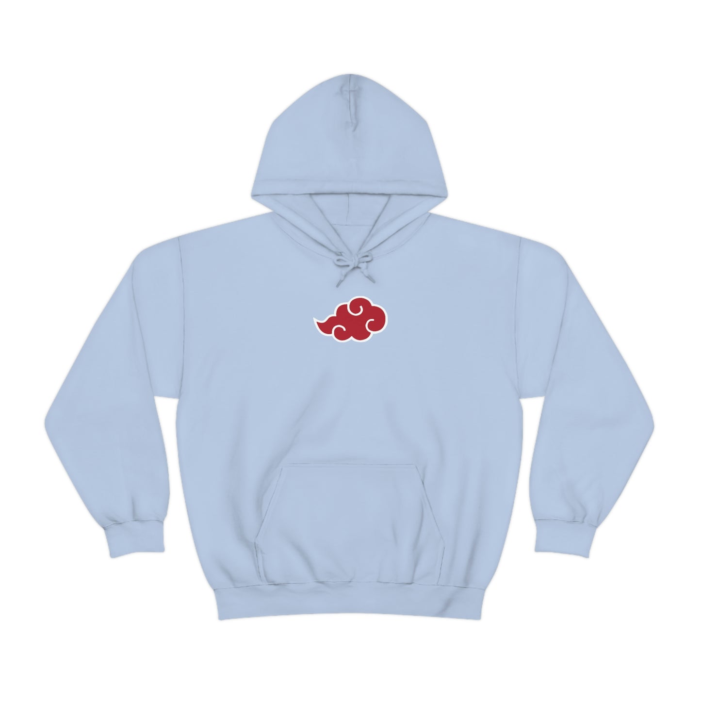 Red Cloud Front and back Japanese Hoodies Akatski Cloud Symbol Women Men Hoodie