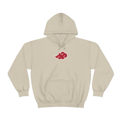 Red Cloud Front and back Japanese Hoodies Akatski Cloud Symbol Women Men Hoodie