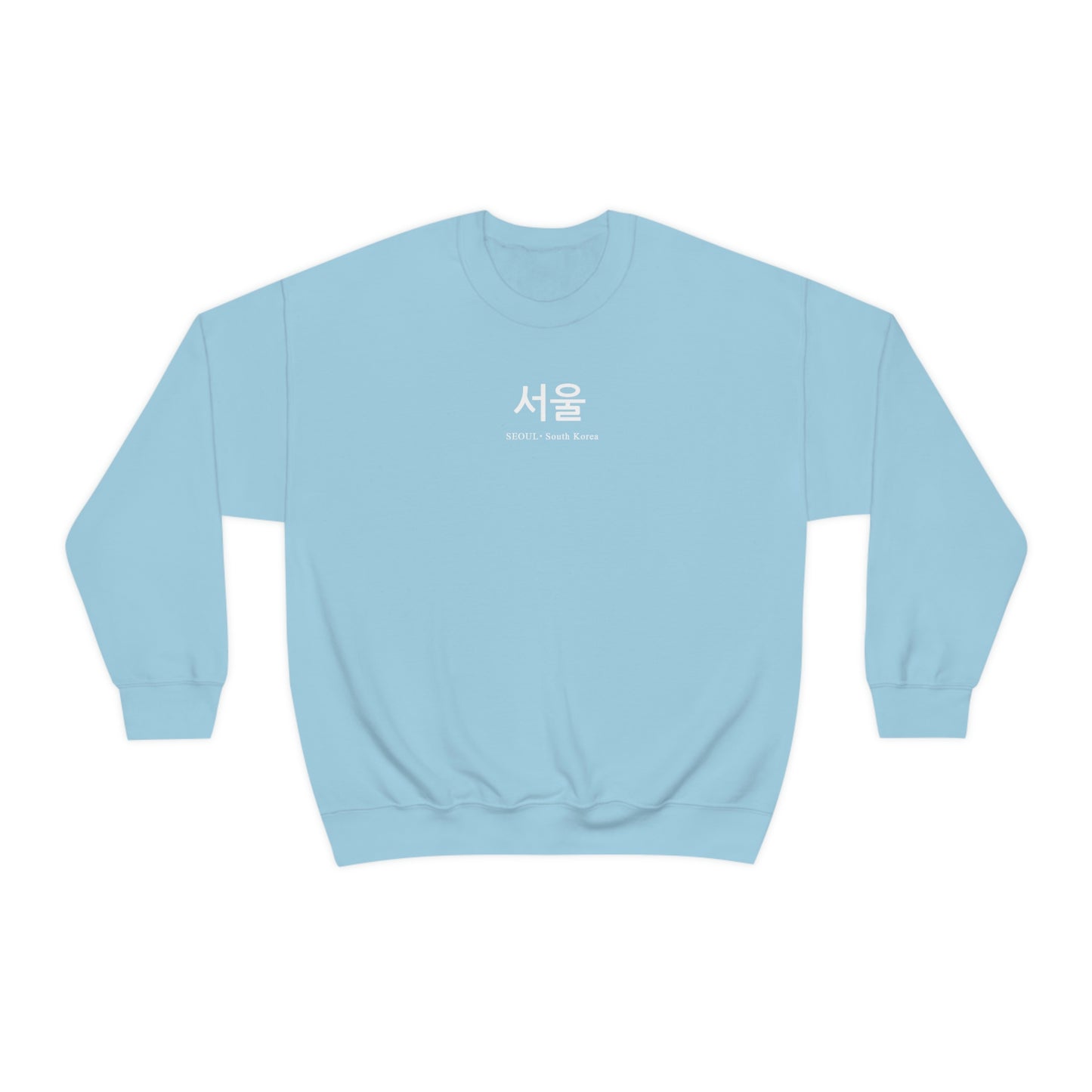 Seoul Sweatshirt Korean University Kawaii Style Kpop Oversize Cute City Aesthetic Gift Sweatshirt minimal minimalist Sweater crewneck