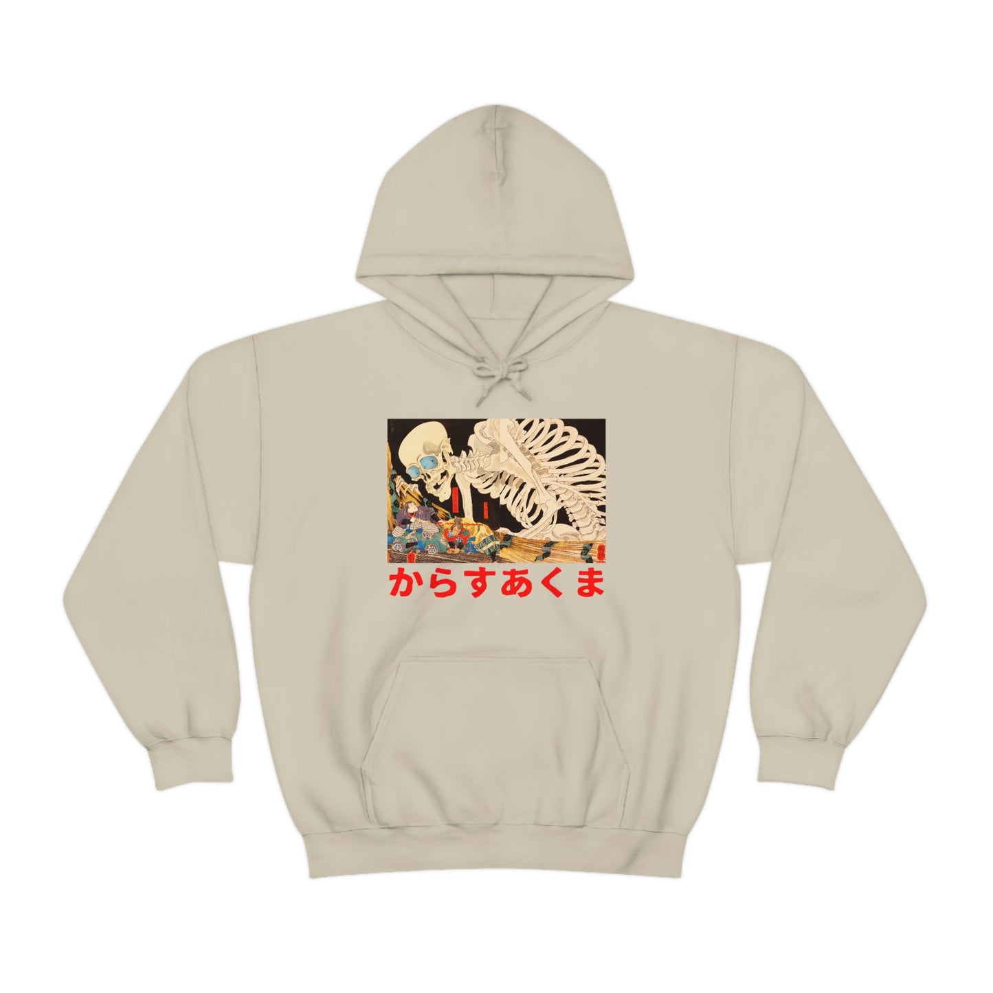 Japan Skeleton Streetwear hoodie Japanese Demon Yokai Oni Masked Y2K 90s