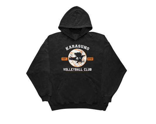 Volleyball Club Hoodie Karasun Fly Est. 2012