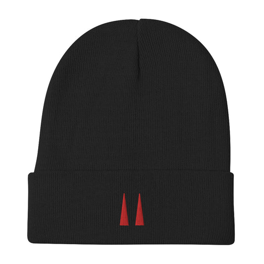 Powers horns Zero horn Embroidered Beanie