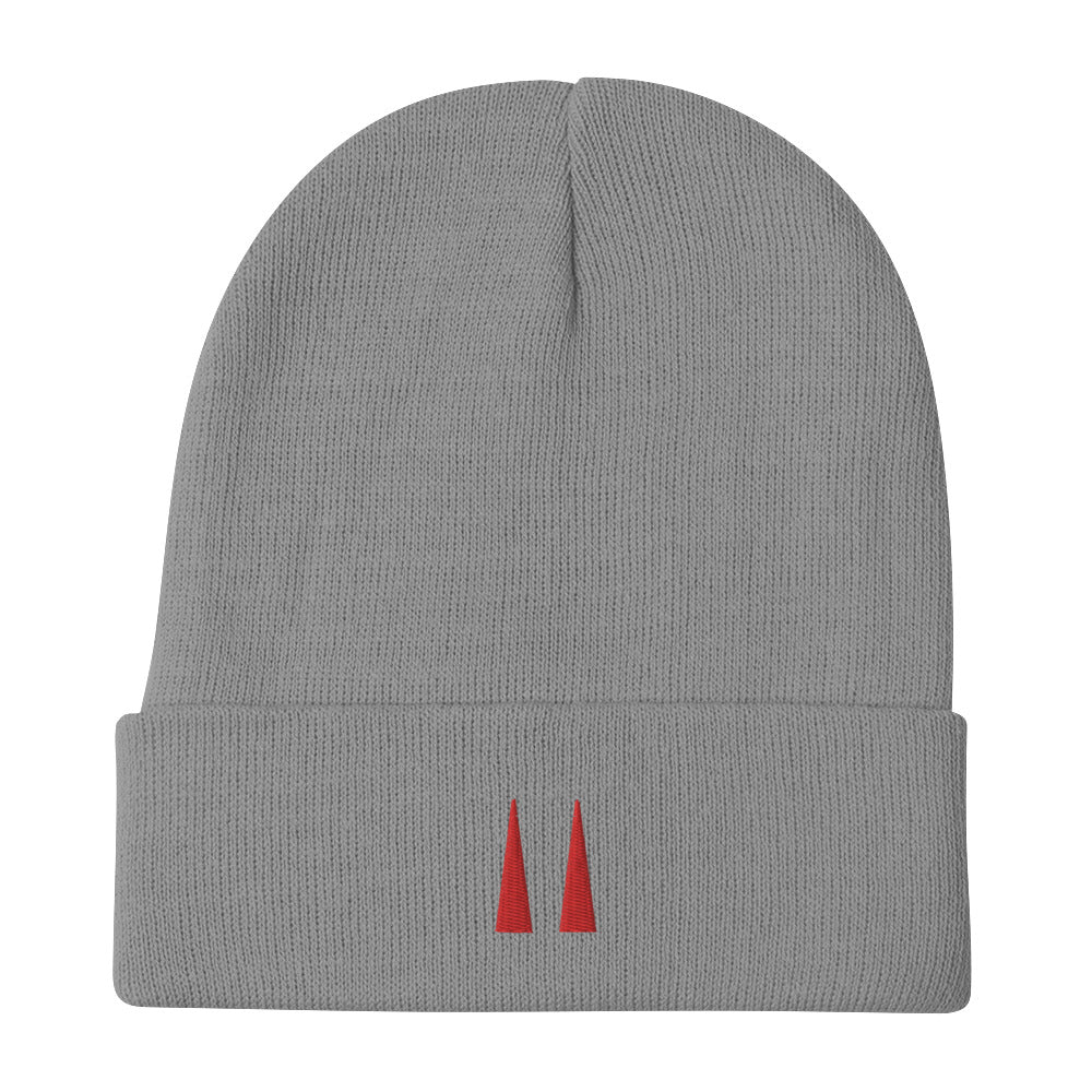 Powers horns Zero horn Embroidered Beanie