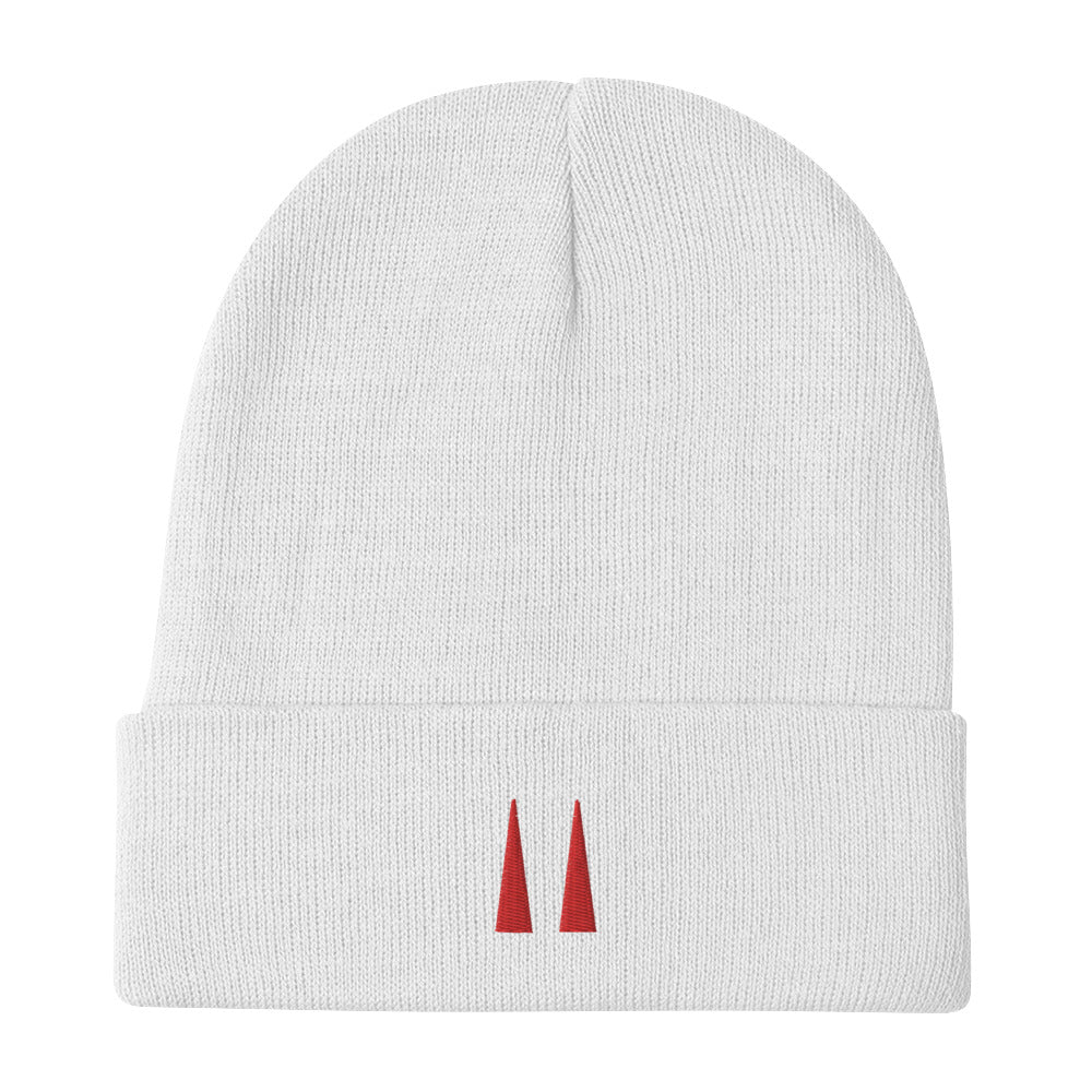 Powers horns Zero horn Embroidered Beanie