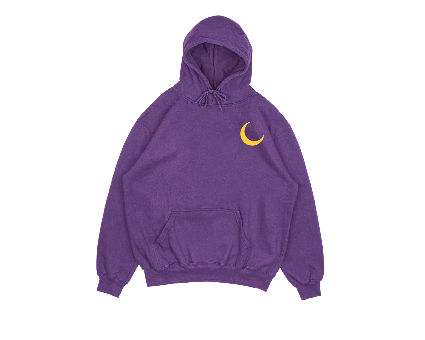 Tsukishimas Purple moon hoodie Anime island Minimal Anime Merch