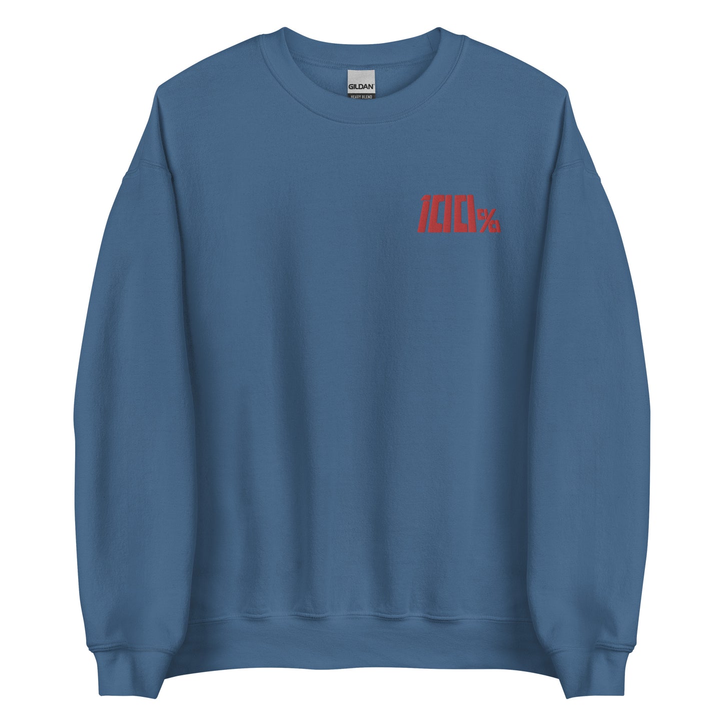 MP 100% Inspired embroidered crew neck Sweatshirt