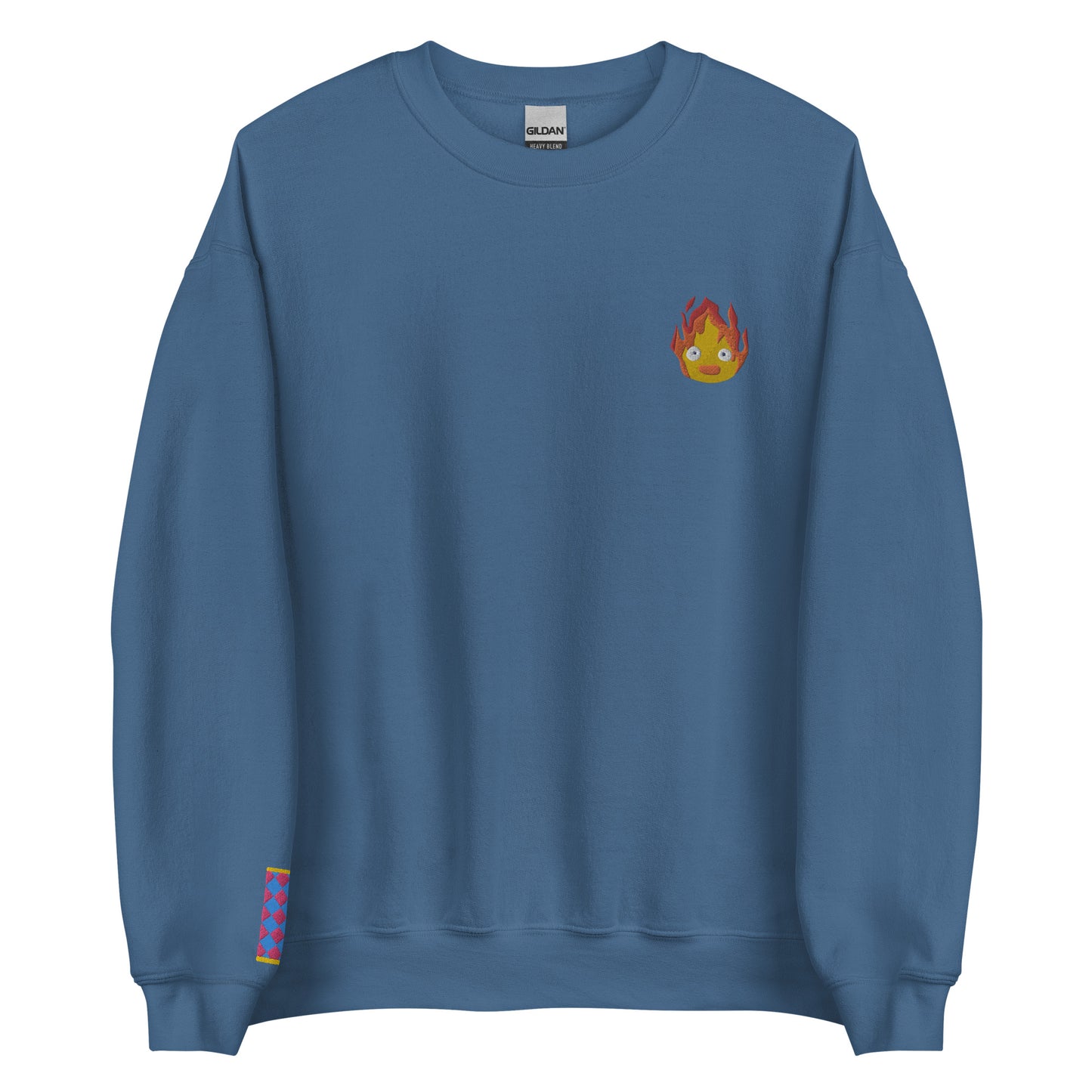 Howl Fire Sweatshirt crew neck sweater