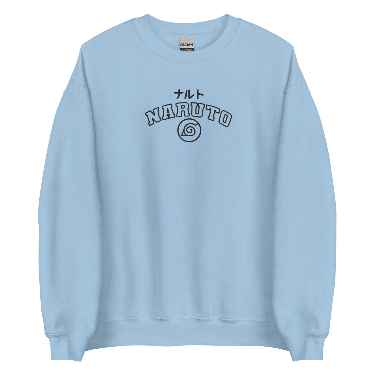 Anime Embroidered Sweatshirt