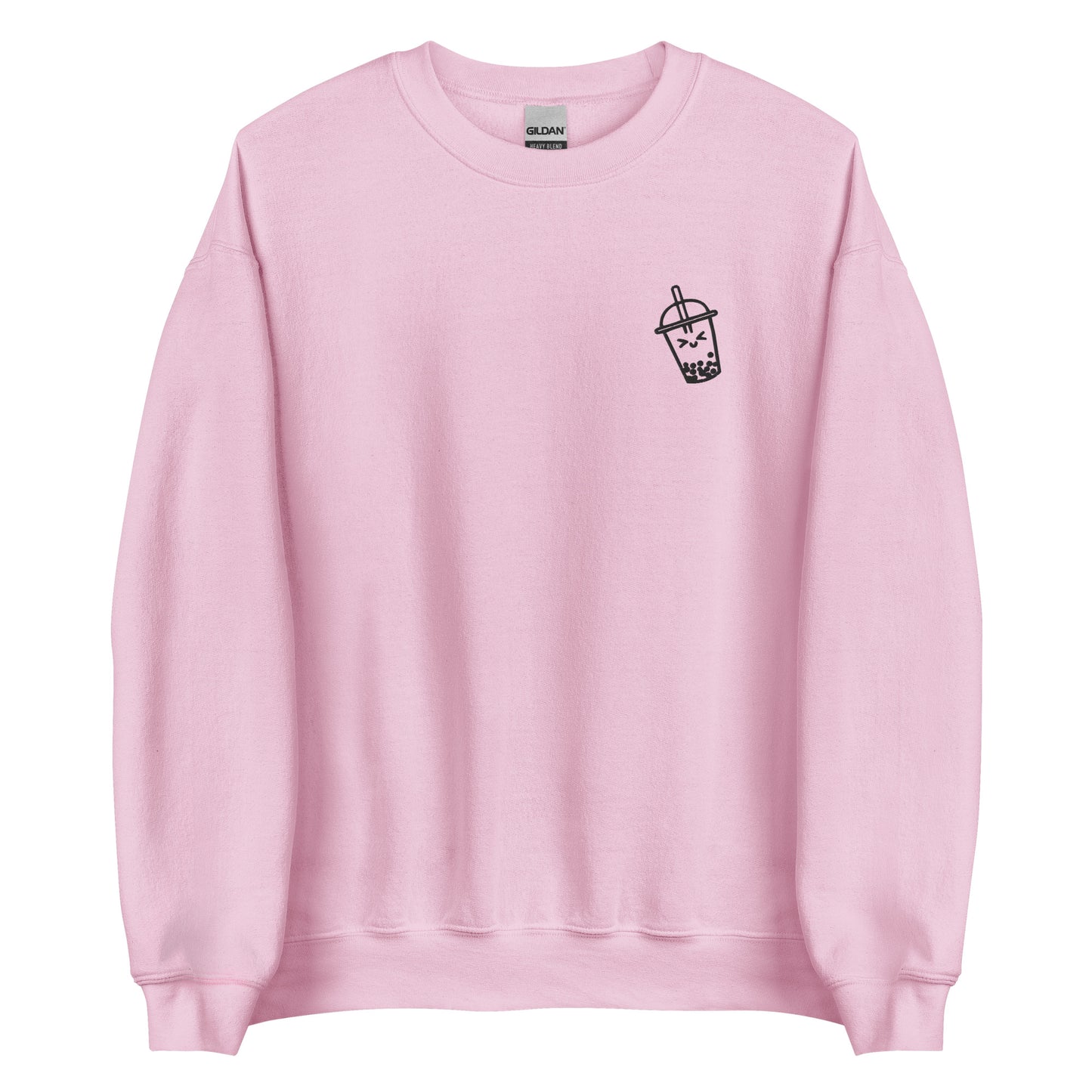 Bubble Tea Sweatshirt Cute Boba Lover Asian Culture Boba Tea Japanese Korean Drink Crew Sweatshirt