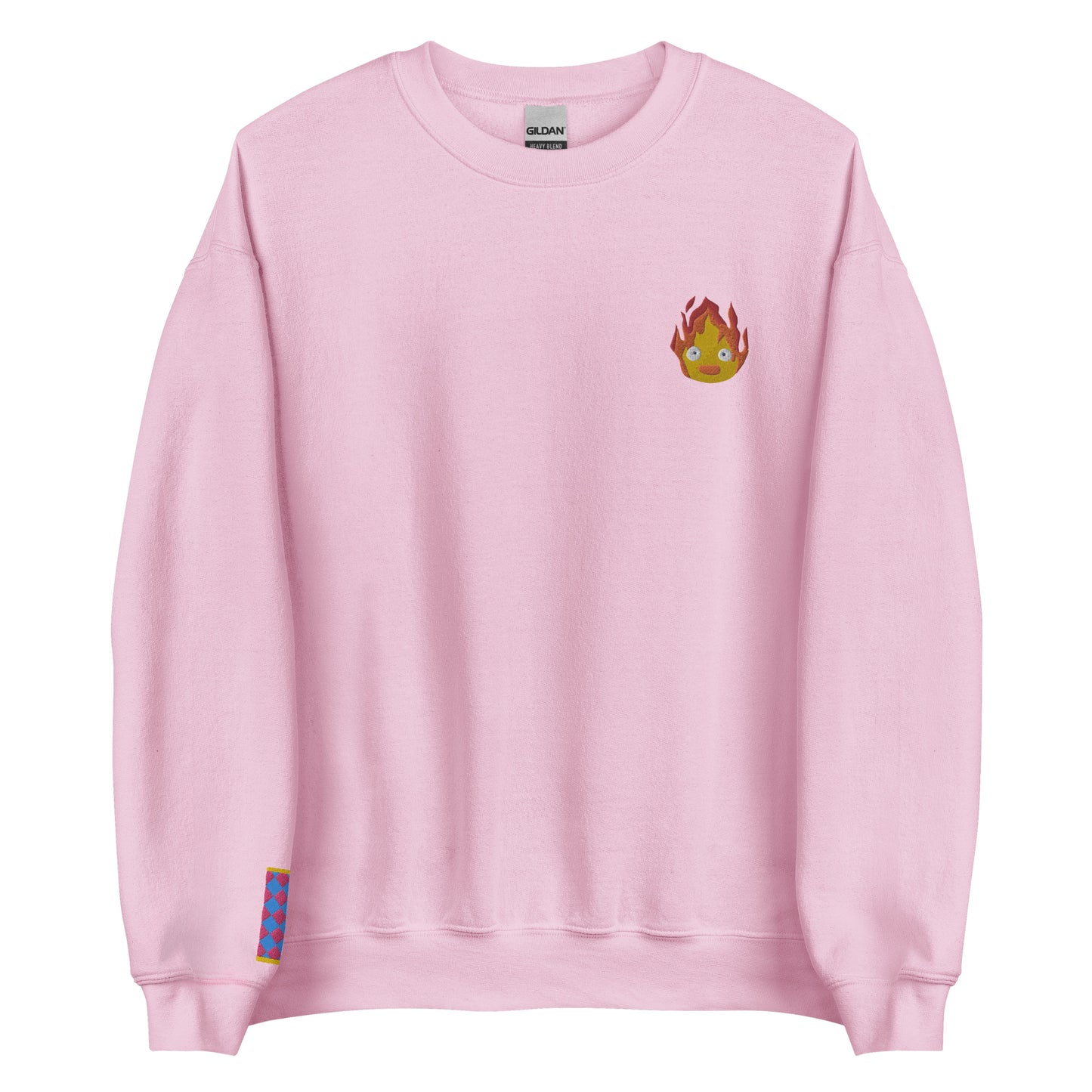 Howl Fire Sweatshirt crew neck sweater