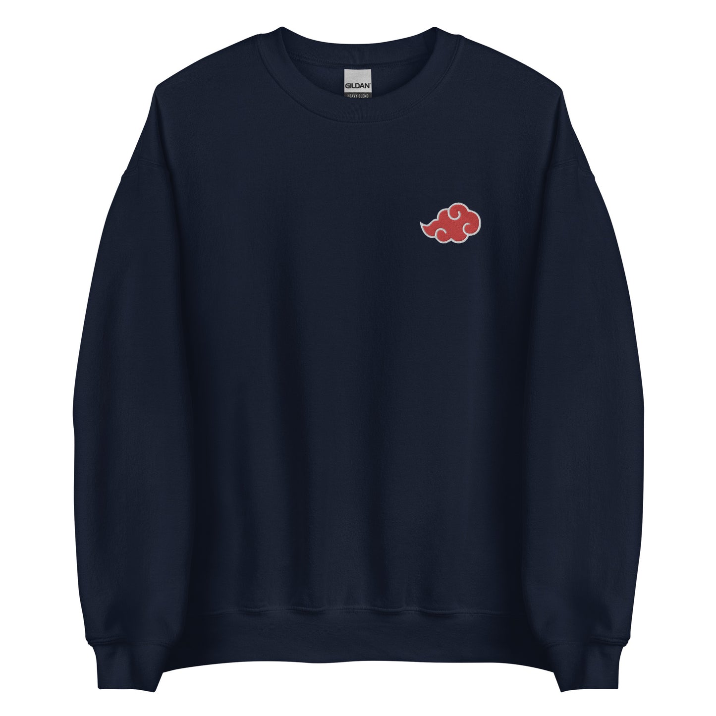 Anime Cloud Embroidered Sweatshirt
