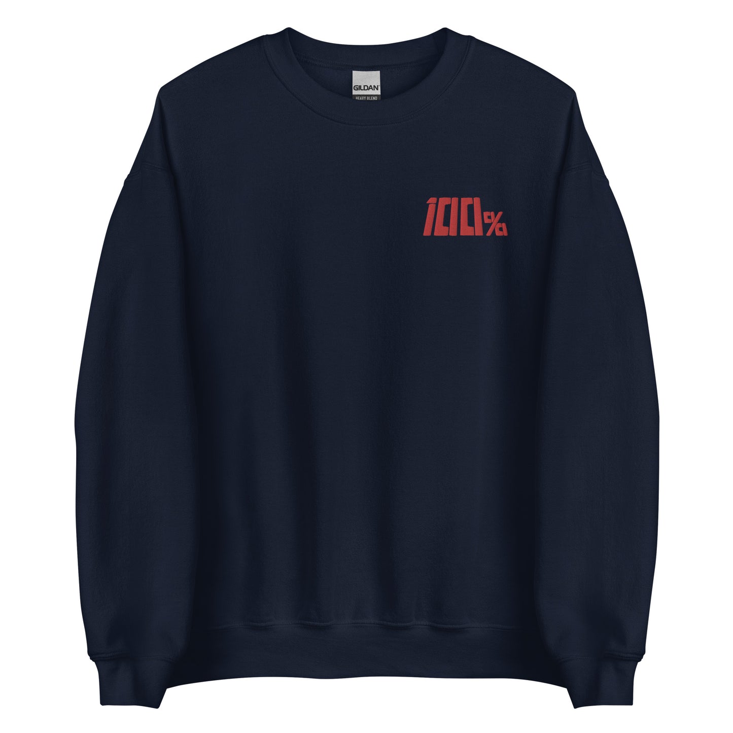 MP 100% Inspired embroidered crew neck Sweatshirt