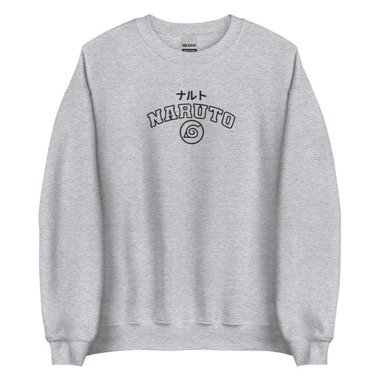 Anime Embroidered Sweatshirt