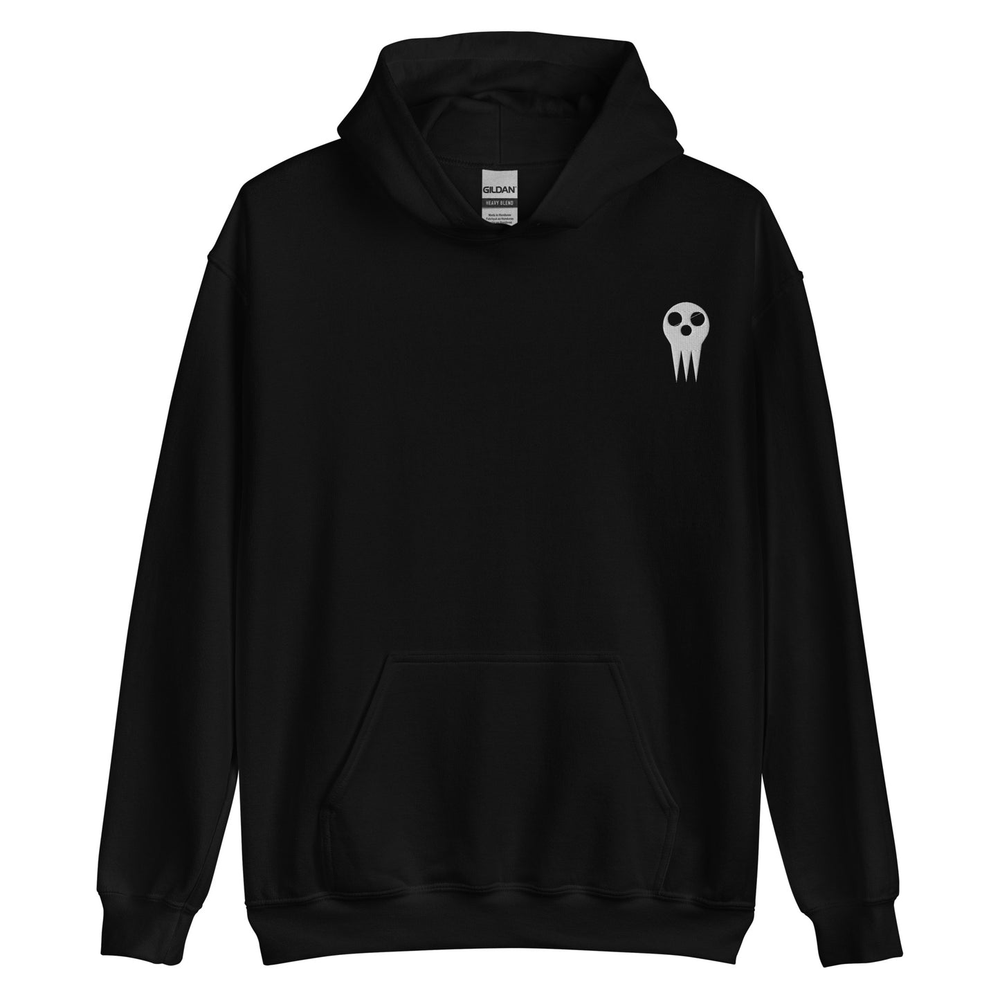 Soul Eat Hoodie Embroidered Shinigami Death the Skull Cosplay
