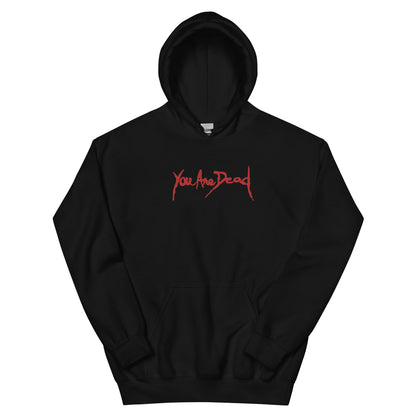 You are dead Hoodie Embroidered Resident Embroiderry