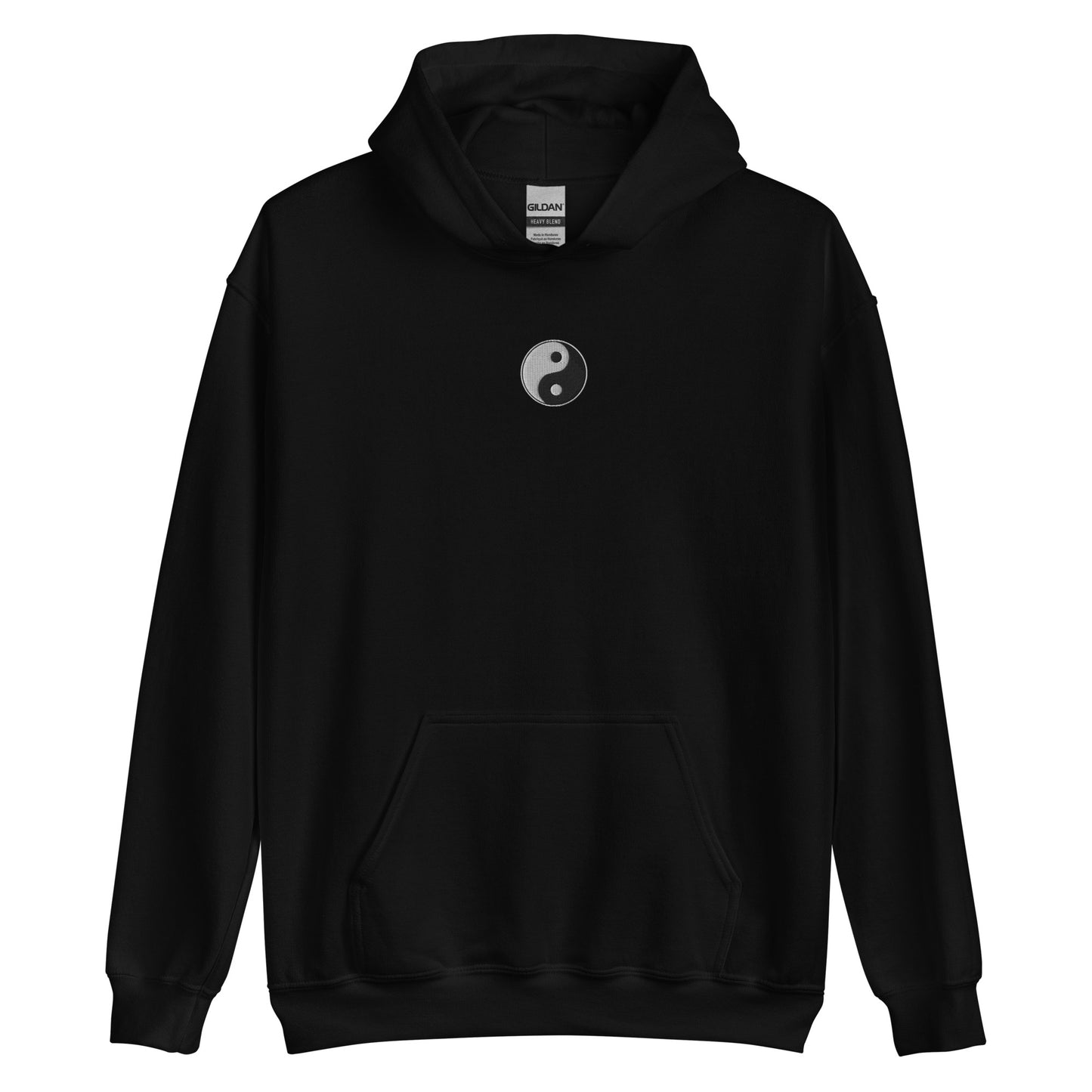 Yin Yang Embroidered Hoodie Unisex Japan, Japanese Clothing, Aesthetic, Sweater, Men/Women/Girl/Boy, Gift, Harajuku, Anime/Manga Asian