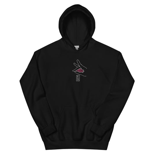 Kon Fox embroidered Hoodie