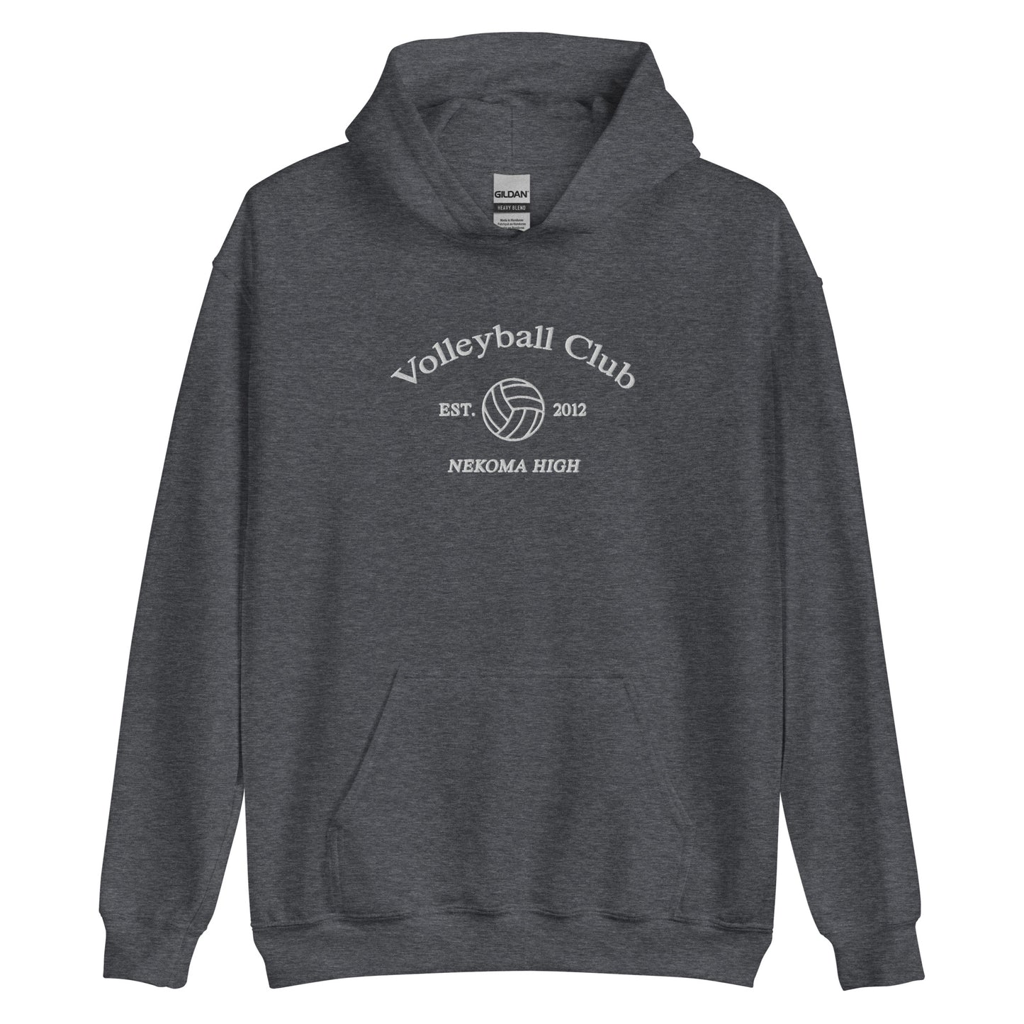 Nekomas Volleyball Club Hoodie Kenmas Cosplay Sports Embroidered Subtle Anime Merch embroidered