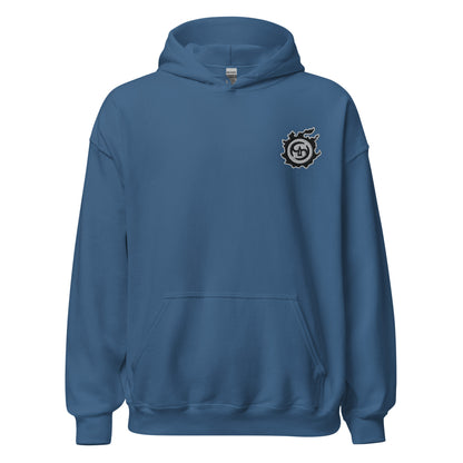 FF XIV SAM Job Icon Embroidered Beanie Embroidered Unisex Hoodie